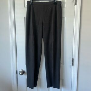 Rafaella women Gray Dress pants  size 10 tall bootcut very good condition